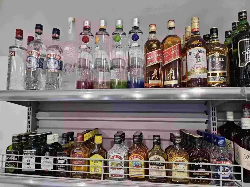 Spirits aisle