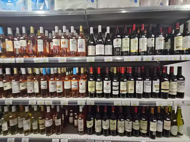 Wine aisle
